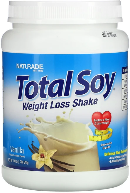 Naturade Total Soy 웨이트로스 셰이크 바닐라 540g, 6병 - 쿠팡
