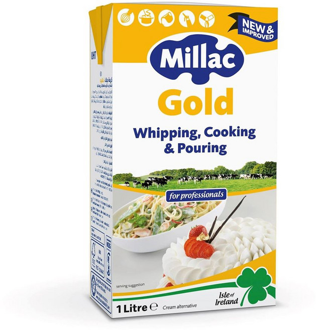 밀락 골드 동물성 식물성 혼합 컴파운드형 휘핑크림 1L, 1개