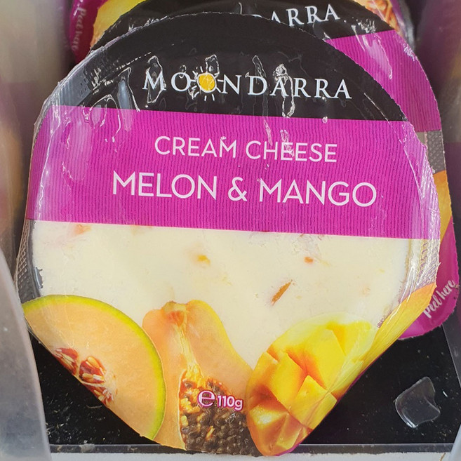 서울우유 문다라 멜론앤망고 크림치즈, 2개, 110g