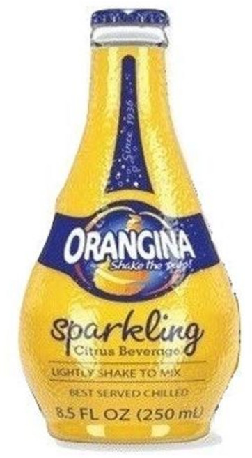 오랑지나 스파클링 과일 음료 실제 오렌지 과육으로 만듦 (8 Orangina Sparkling Fruit Drink Made with Real Orange Pulp (8.5oz G
