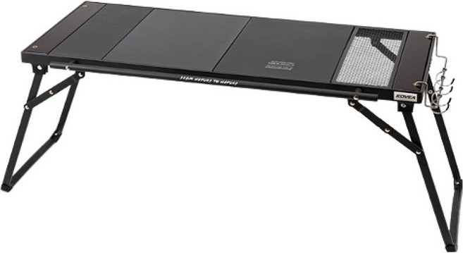 코베아 와일드 플레이트 스토브 테이블, Black