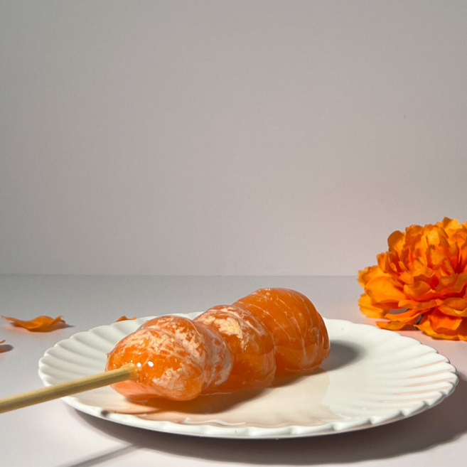 탕후루 스틱 건강한 탕후루 간식 푸디앤코 국내산 생과일 아이스 탕후루 추천 [ 귤 ], 20개, 40g