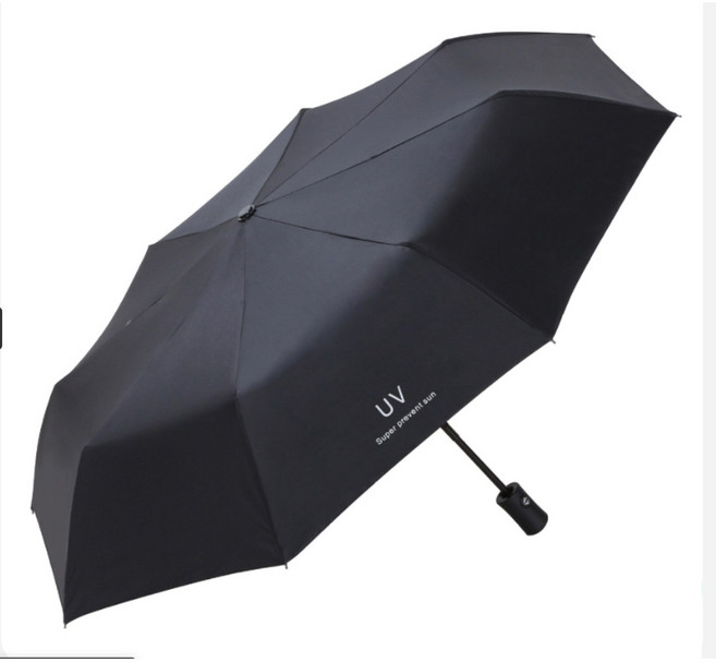 도란몰) 장마대비 UV차단 암막 3단 자동우산