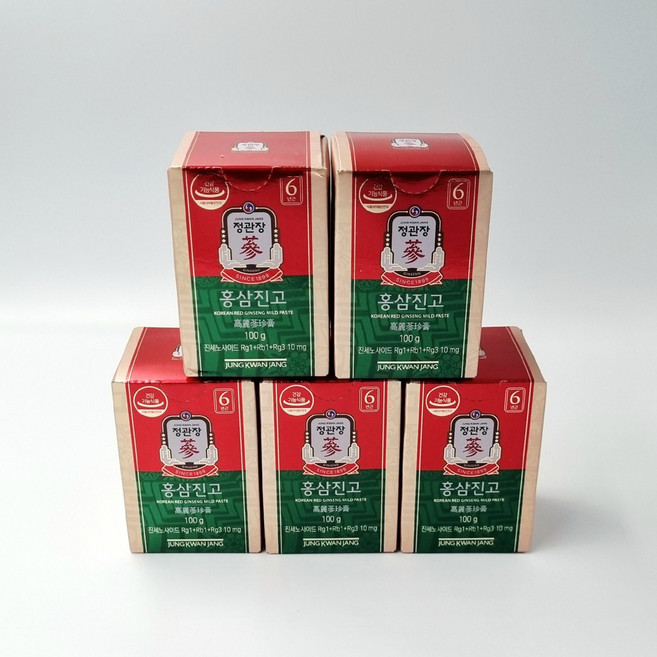 정관장 홍삼진고, 100g, 5개