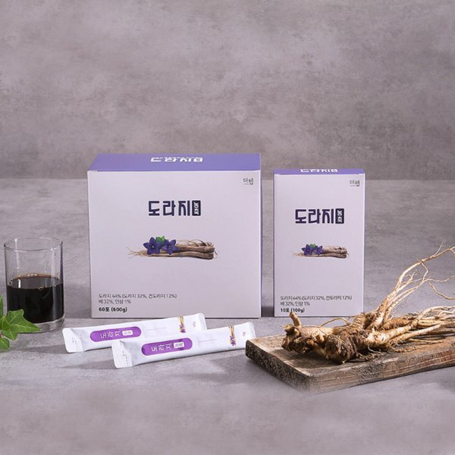 더햅 도라지 농축 액상차 60p, 1개, 600g