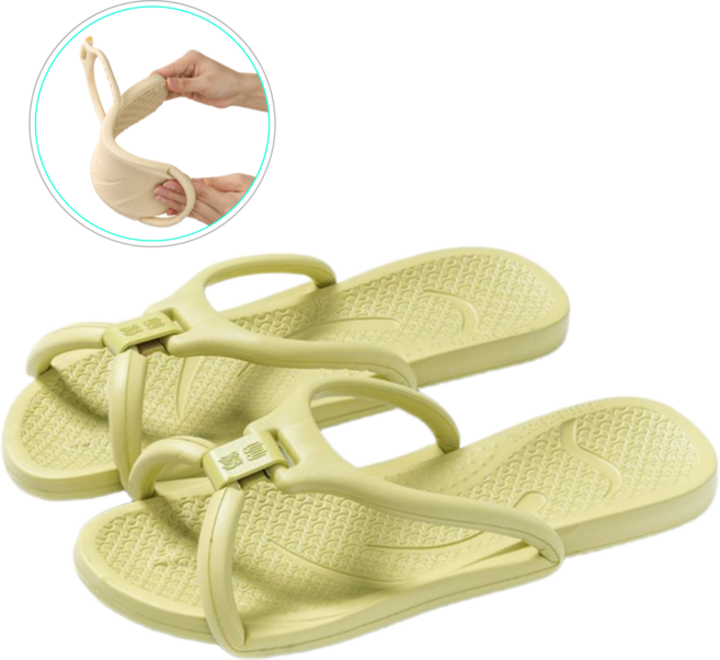 넥스트엣지 부피 걱정 없는 기내용 말랑 접이식 슬리퍼 휴대용