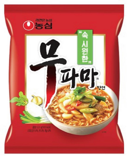 농심 고시원 자취템 야식 무파마탕면(122gX32) pc방 만화방 해장, 24개