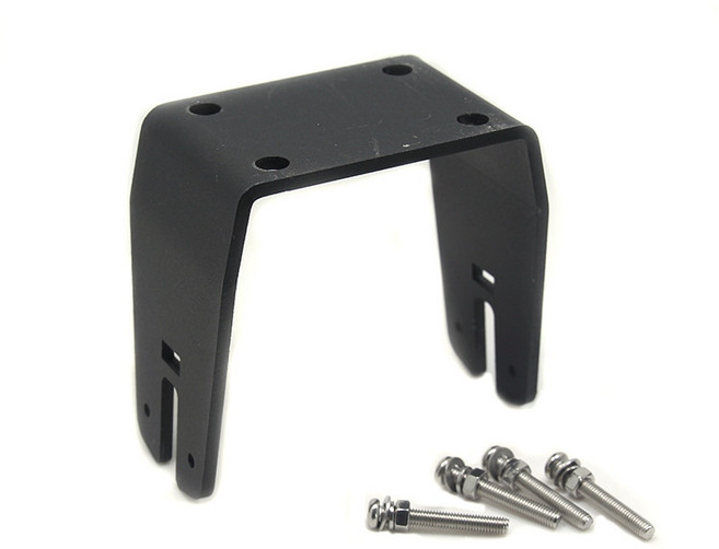 전동킥보드 브러시리스 모터 프론트 포크 브라켓 휠 허브 DIY 개조 부품, 6.5인치 170 브라켓