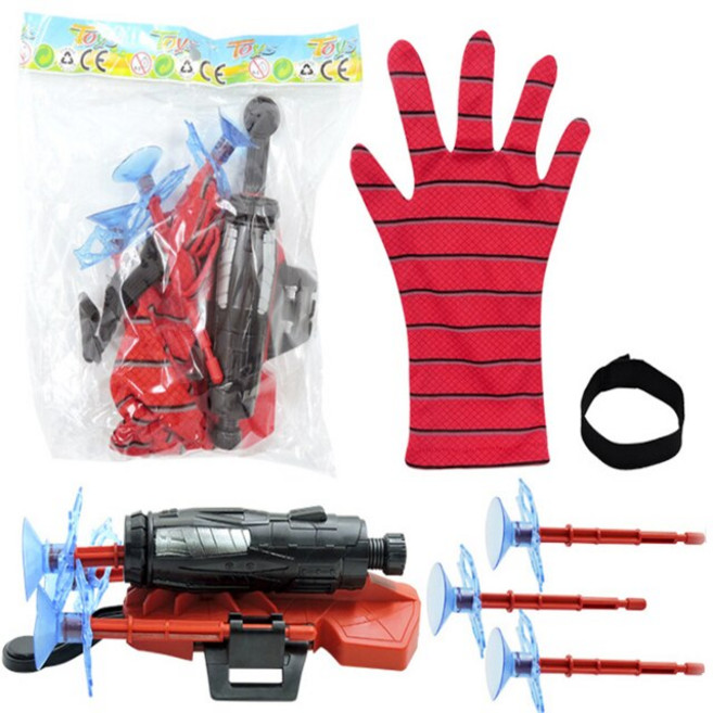 웹슈터 거미줄발사기 마블 스파이더웹 피규어 완구 애니메이션 스파이더맨 코스프레 장갑 런처 세트 영웅 손목 슈터 재미있는 선물