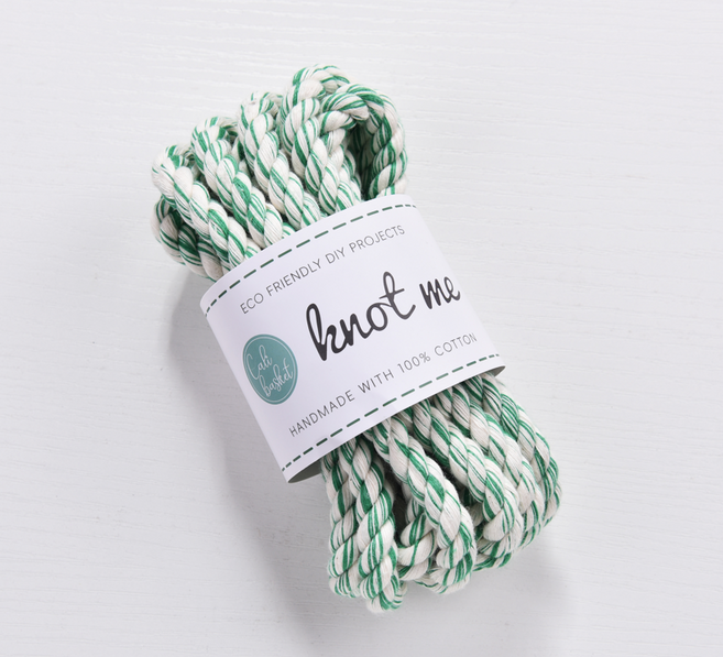 10mm 순면 트위스트 로프 꼰사 소분 3m 면로프, 45.그린