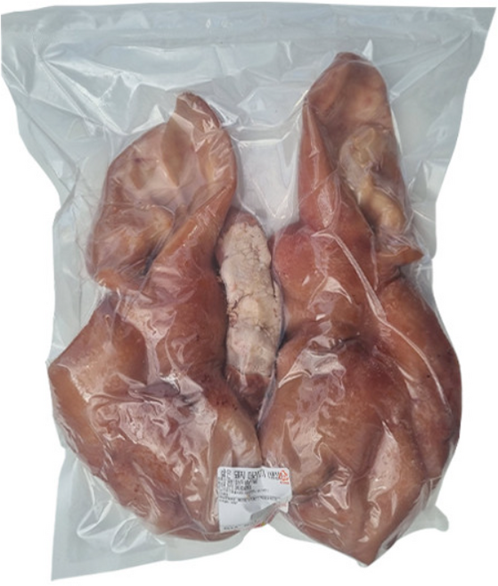 [병천순대] (도매) 삶은 돼지머리 반마리 1.5kg / 한마리 3kg, 1개