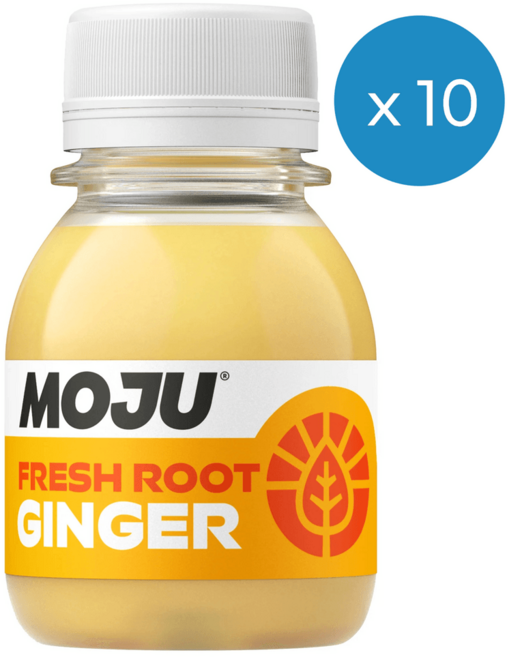 MOJU 모주 진저 샷 Ginger Shots 60ml 10개, 1세트
