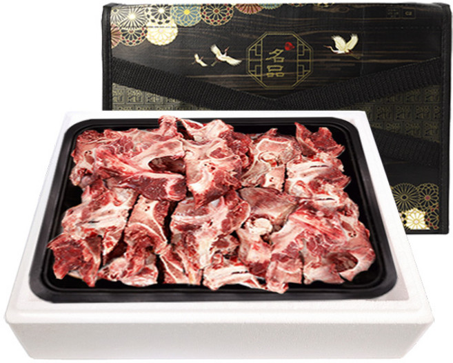 가성비 끝판왕 한우잡뼈 사골 육수용 소뼈 2kg 선물세트, 1