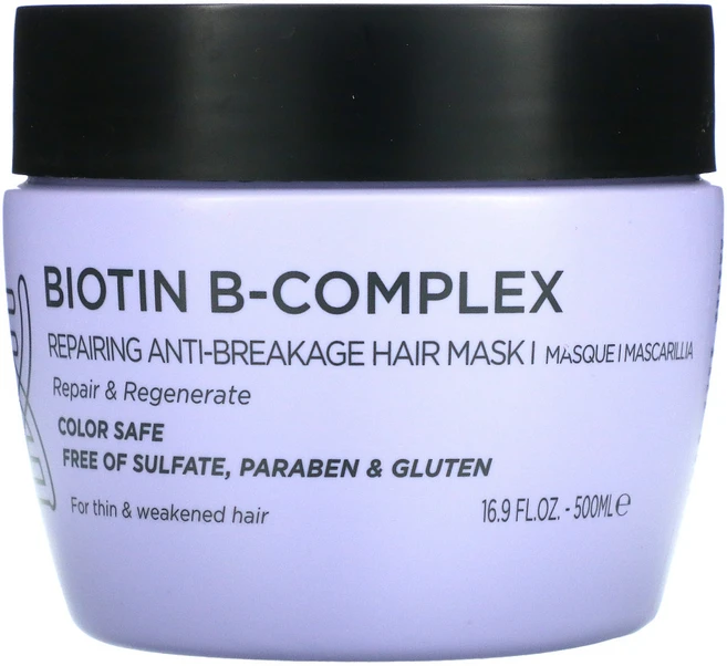 Luseta Beauty 두피 케어 Biotin B-Complex Repairing Anti-Breakage Hair Mask (500 ml) - 쿠팡