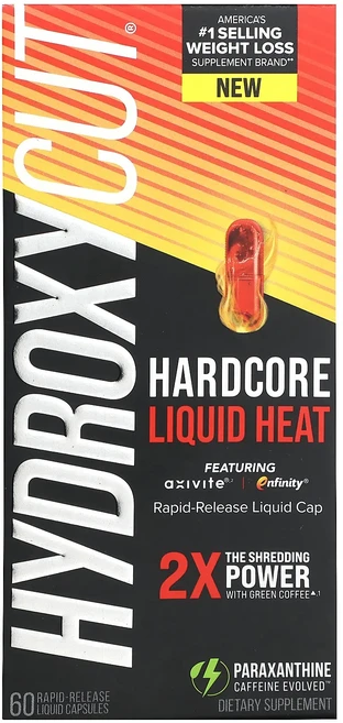 절실히 몸관리가필요한시기 Hydroxycut 하드코어 액상 열 속방형 액상 캡슐 60정 프리미엄할인상품입니다, Hydroxycut하드코어액상열속방형액상캡슐60정, 1개 - 쿠팡