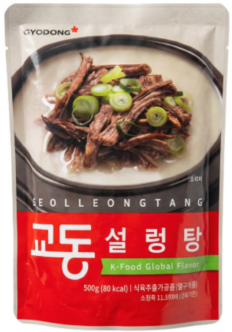 교동식품 설렁탕, 500g, 6개