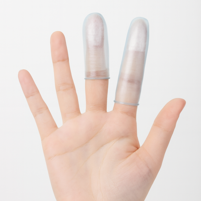 모노오프 위생 방수 손가락 골무 보호대, 1세트