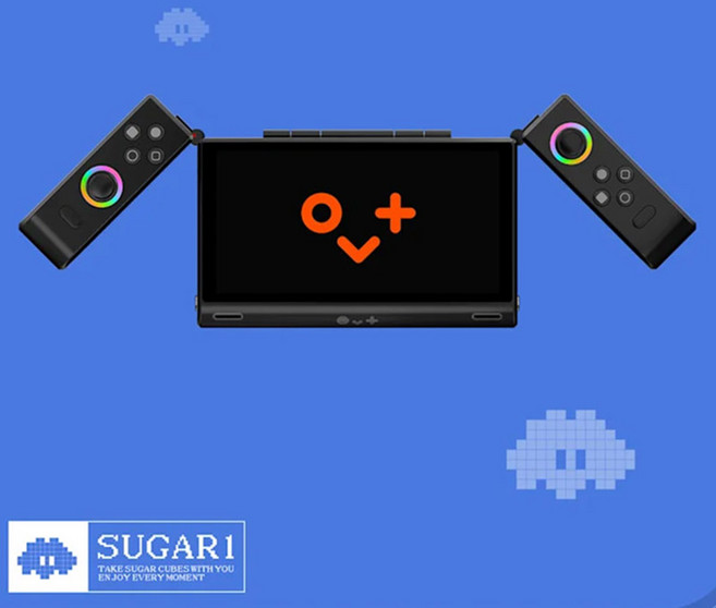 [CTK] 원엑스플레이어 OneXPlayer ONEXSUGAR Sugar1 게임기 안드로이드 이중 스크린 16GB+512GB, 블랙