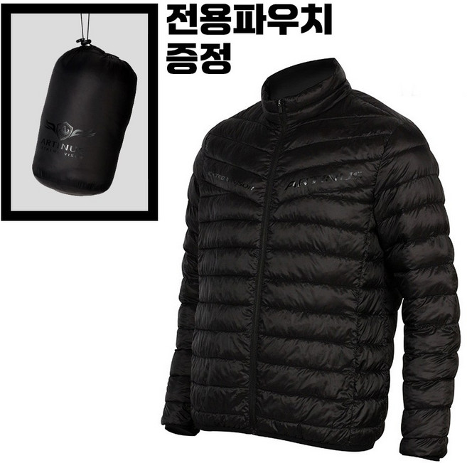 아티누스 보관파우치 증정 경량 웜라이트자켓 ABJ-418 경량패팅 낚시복 겨울낚시복