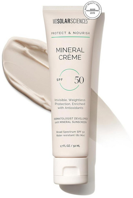 MDSolarSciences 엠디솔라사이언스 미네랄 크렘 SPF 50 선크림, 1개, 50ml