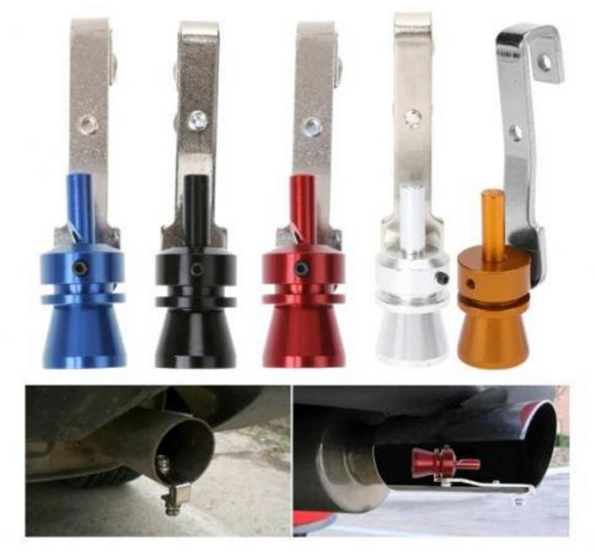 터보휘슬 자동차 배기음 머플러 배기구 파이프 블로우, 1개