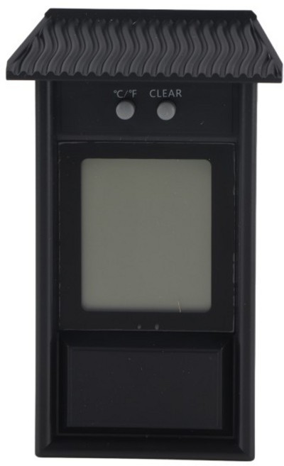 온도 측정 디지털 용 야외 방수 게이지, Black