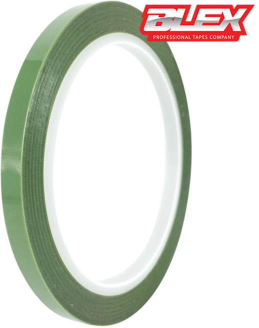 BLEX 내열 실리콘 테이프 녹색 0.07T x 8mm 50M, 1개