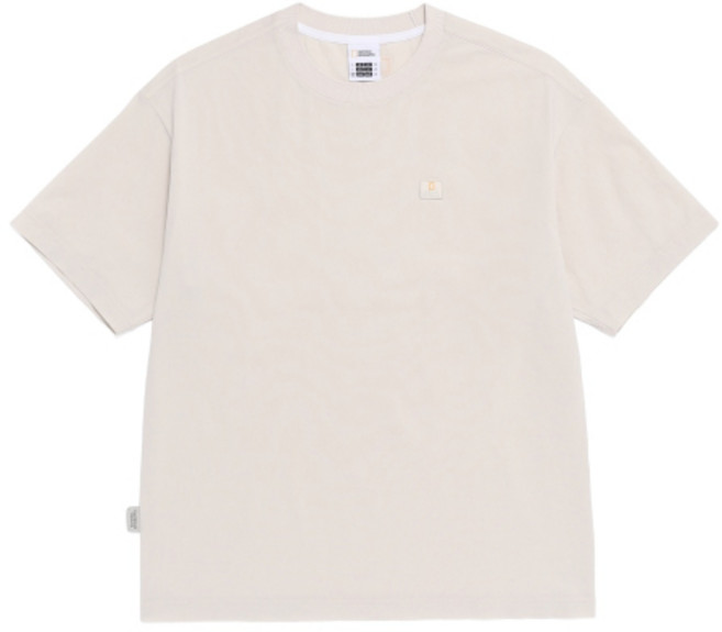 브랜드정품 NATIONALGEOGRAPHIC N262UTS991 프로즌에어 레터링 그래픽 세미오버핏 반팔 티셔츠 SILVER BIRCH 151972