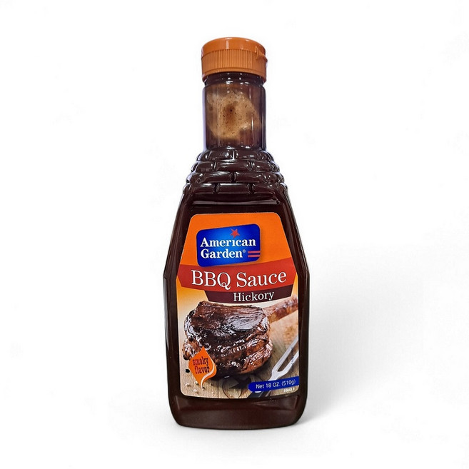 아메리칸가든 히코리 바베큐소스 510g, 3개