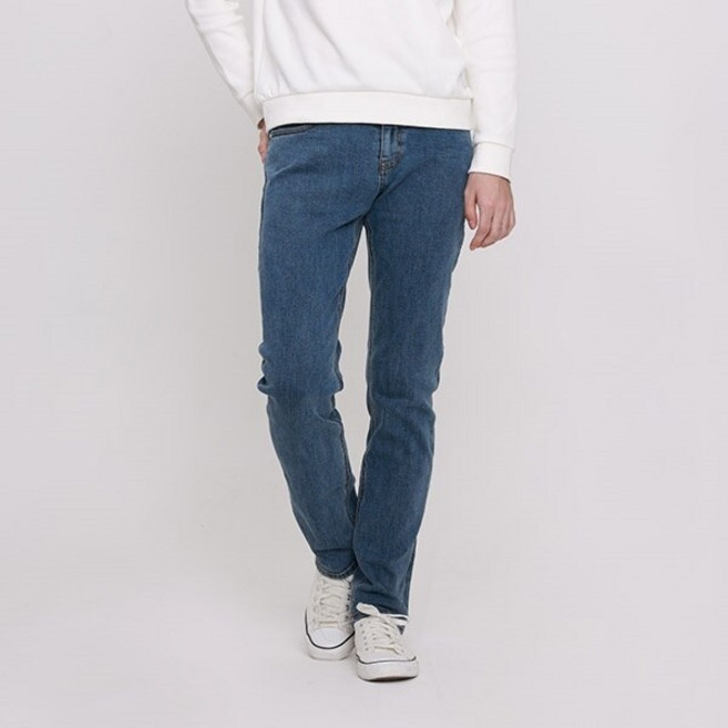 남성) 오비안밴드 시계포켓 변형 솔트 워싱 타이트_AM3DIG508-MB