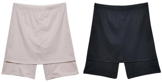 이너라인 Y존커버 통풍 잘되는 에어로쿨 5부 속치마바지 2매