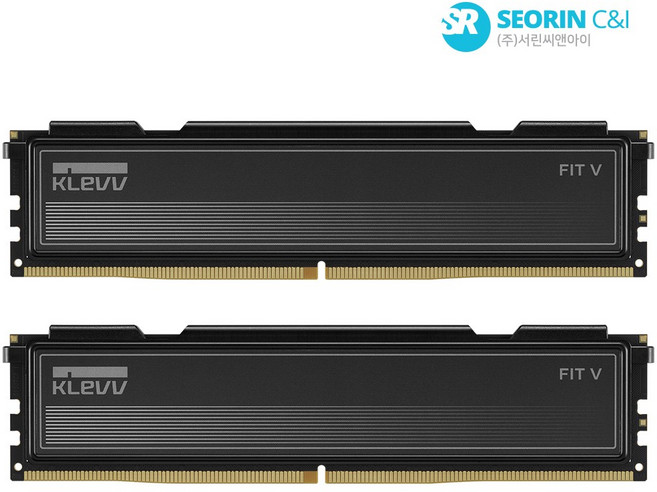 에센코어 클레브 DDR5-6000 CL30 FIT V BLACK 패키지 서린 (32GB(16Gx2)), 1세트