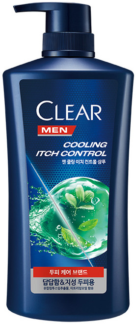 클리어 맨 쿨링 이치 컨트롤 샴푸, 1개, 650ml