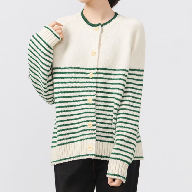 클레이스 에밀리 스트라이프 가디건