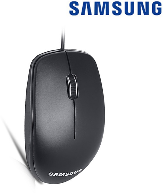 삼성전자 저소음 유선 마우스 사무용 USB 컴퓨터 노트북 SPA-JMA1PUB