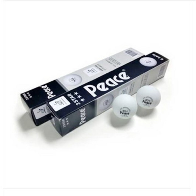 피스 탁구공 플라스틱볼40 탁구공(3성) 6개입 상품 가격5 500원, 1개