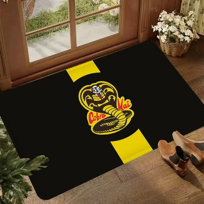 클래식 드라마 코브라 카이 입구 도어 매트 북유럽 스타일 홈 도어매트 욕실화장실 침실 호텔 장식, 1개, 색상: 7. z7 / 크기: E. 40x120 cm