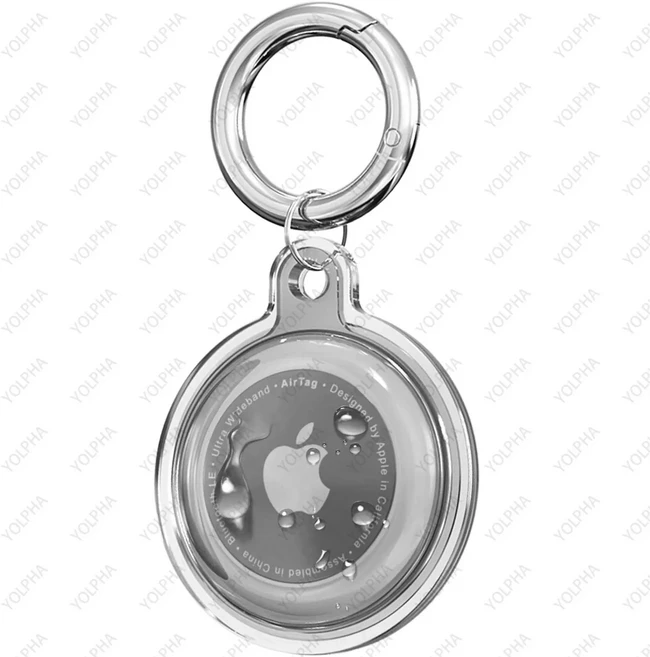 AirTag 케이스 방수 손실 키 체인 애완 동물을위한 GPS 위치 추적기 고양이 개 수하물 배낭