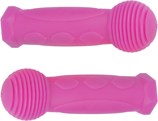 세이프웨이 어린이 킥보드 고무 손잡이, 핑크, 1세트