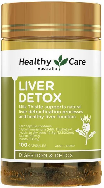 헬시케어 밀크씨슬 리버 데토스 100캡슐, 1개, 100정 - 쿠팡