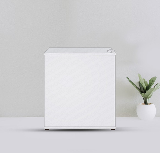 LG전자 미니 1도어 냉장고 43L 방문설치, 화이트, B053W14