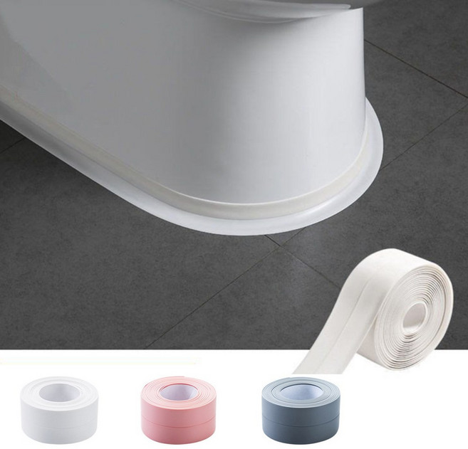 변기 주방 곰팡이방지 테이프 틈새차단 방수테이프, 1개