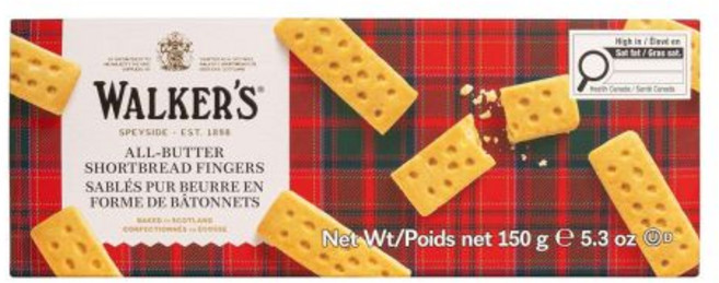 워커스 전통 스코틀랜드 버터 페이스트리 핑거 150g, 150 g (1er Pack)