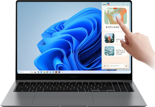 삼성전자 갤럭시북5 프로 NT960XHZ-A51A 인텔 울트라5 16인치 고해상도 AI 노트북 사무용 대학생 터치스크린 노트북, 그레이, 코어Ultra5, 512GB, 16GB, Linux