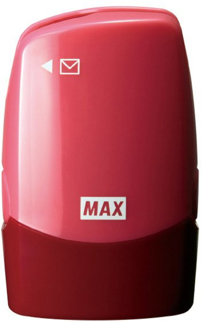 【CHL】MAX 美克司 SA-151RL 個人資料保護章 滾輪保護章 私密保護章, 1個, 紅