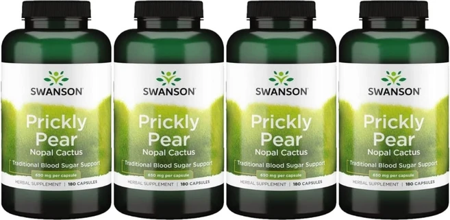 스완슨 프리클리 페어 선인장 650mg, 180정, 1개 - 쿠팡