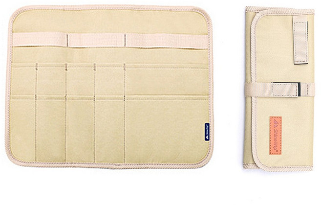 메이리앤 수납 파우치 감성 캠핑 키친툴 케이스, 단일옵션, 1개