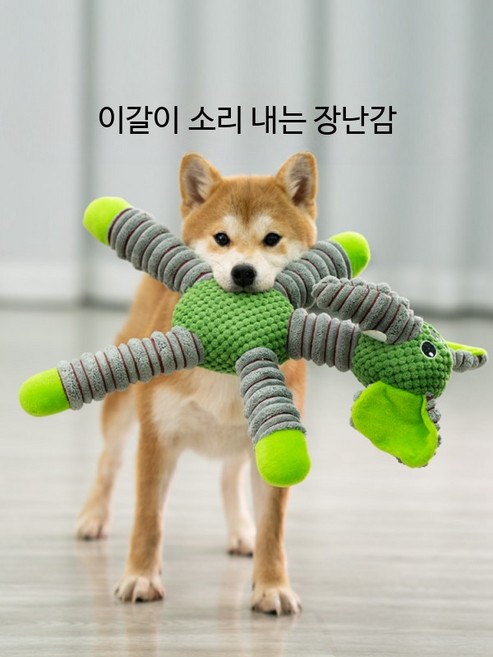 반려견 노즈워크 장난감 중형 대형견용 봉제 사운드 토이 강아지 이빨 갈기 훈련 퍼즐 강아지분리불안 해소용 대화형 장난감, 1개, 귀여운 작은 곰