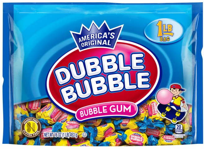 더블버블 트위스트 버블 껌 453g, 1세트