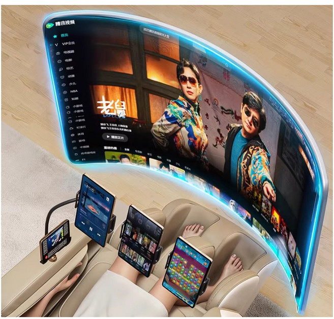 옥스젠 편안한 올인원 전신 안마의자 무중력 저소음 인체곡선 온열 에어백 마사지 인체맞춤형 홈케어, 베이지화이트, 업그레이드형